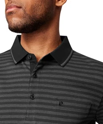 Pierre Cardin Langarm-Poloshirt 1/1 PoloKN Schwarz/Dunkelgrau/Grau