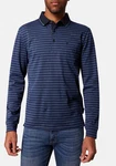 Pierre Cardin Langarm-Poloshirt 1/1 PoloKN Dunkelblau/Lila/Blau