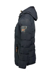 Geographical Norway Winterjacke BEACHWOOD Dunkelblau/Orange/Schwarz