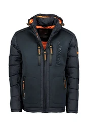 Geographical Norway Winterjacke BEACHWOOD Dunkelblau/Orange/Schwarz