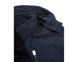Brandit Outdoorjacke Softshell Jacke Hurricane Dunkelblau/Hellblau