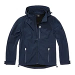 Brandit Outdoorjacke Softshell Jacke Hurricane Dunkelblau/Hellblau