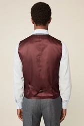 Next Anzugweste Regular Fit Grau/Blau/Hellblau/Dunkelblau