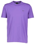 BOSS T-Shirt Regular Fit (1-tlg) Lila/Dunkelblau