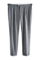 Next Stoffhose Strukturierte Anzughose (1-tlg) Grau/Hellgrau/Dunkelgrau