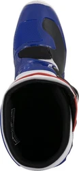 Alpinestars Tech 3 Motocross Stiefel Hellblau/Blau