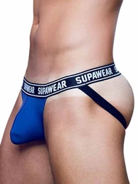 String WOW Jockstrap Underwear Navy L
