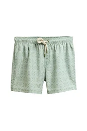 Badeshorts Badeshorts mit Print (1-St)