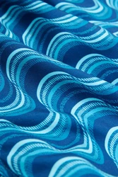 Next Badeshorts mit Print Blau/Dunkelblau