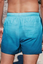 Next Badeshorts mit Print Blau/Türkis/Hellblau