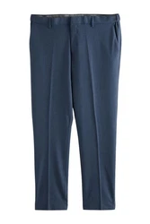 Next Stretch-Hose Slim Fit Anzughose mit Motionflex-Stretch Blau/Dunkelblau/Hellblau/Grau