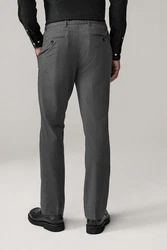 Next Stretch-Hose Slim Fit Anzughose mit Motionflex-Stretch Dunkelgrau/Hellgrau/Grau