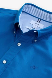 Next Langarmhemd Oxfordhemd Blau/Hellblau/Dunkelblau