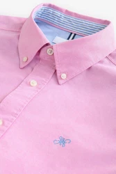 Next Langarmhemd Oxfordhemd Rosa