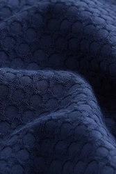 Next Kurzarmhemd Kurzarmshirt Waffelstruktur Blau/Dunkelblau/Hellblau