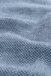 Next Langarmhemd mit Stehkragen Hellblau/Blau/Grau