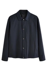 Next Sakko Coach-Jacke aus Twill Dunkelblau/Blau