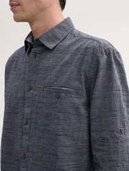 TOM TAILOR Hemd Hellblau