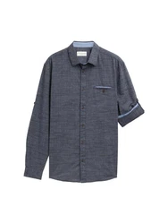 TOM TAILOR Hemd Hellblau