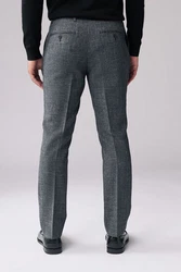 Next Stoffhose Slim Fit Hose Dunkelgrau/Grau/Hellgrau