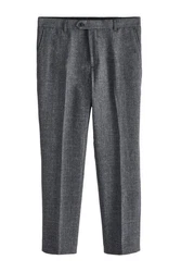 Next Stoffhose Slim Fit Hose Dunkelgrau/Grau/Hellgrau