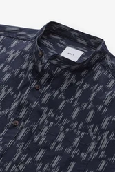 Next Langarmhemd Dunkelblau/Blau/Grau/Lila