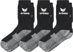 Erima Sportsocken 3-Pack Grau/Dunkelgrau/Schwarz/Dunkelblau