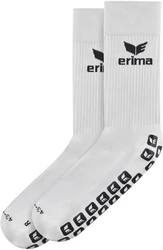 Erima Sportsocken Trainingssocke Grip WEISS/SCHWARZ