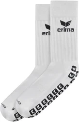Erima Sportsocken Trainingssocke Grip WEISS/SCHWARZ