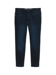 TOM TAILOR Denim Tapered-fit Jeans Five-Pocket Style Dunkelblau/Beige/Hellblau/Blau