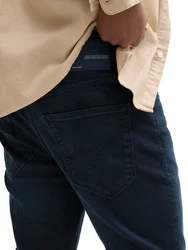 TOM TAILOR Denim Tapered-fit Jeans Five-Pocket Style Dunkelblau/Beige/Hellblau/Blau