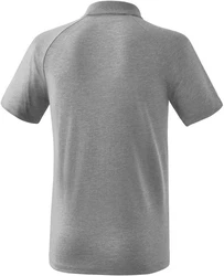 Erima Essential 5-C Poloshirt Hellgrau/Grau/Rot/Silber/Dunkelgrau