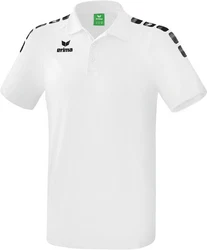 Erima Essential 5-C Poloshirt Weiß/Creme/Rot