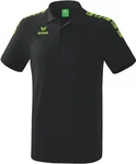 Erima Essential 5-C Poloshirt Dunkelgrün/Beige/Grün