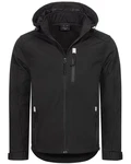 Brandit Herren Softshelljacke Schwarz/Grau/Dunkelgrau
