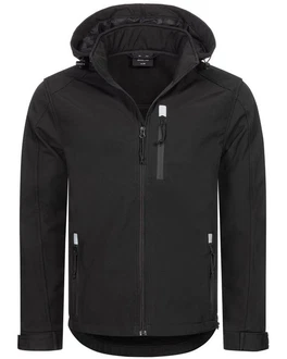 Brandit Herren Softshelljacke Schwarz/Grau/Dunkelgrau