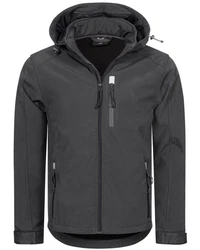 Brandit Herren Softshelljacke Dunkelgrau/Grau