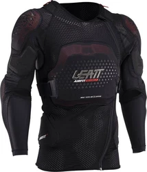 Leatt Hoodie 3DF AirFit Evo Protektorenjacke Rot/Grau/Weiß