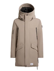khujo Wintermantel LARC Beige/Braun/Khaki/Grau