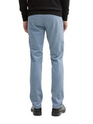 TOM TAILOR 5-Pocket-Jeans Travis Slim Chino Hose Grau/Hellblau/Blau