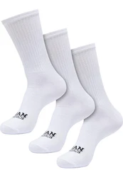 URBAN CLASSICS Basicsocken Simple Flat Knit Socks Weiß/Dunkelblau/Creme/Grau