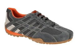 Geox U Snake Original A Herren Sneaker U55MNA 02214 Grau/Hellgrau/Dunkelgrau