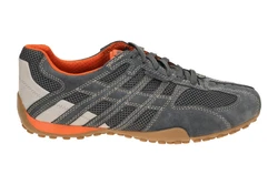 Geox U Snake Original A Herren Sneaker U55MNA 02214 Grau/Hellgrau/Dunkelgrau