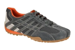 Geox U Snake Original A Herren Sneaker U55MNA 02214 Grau/Hellgrau/Dunkelgrau