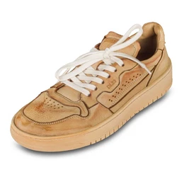Sneaker Hirsch-Leder braun, handgefrbt, ultra bequem (HB01A Sughero) Sneaker Handgefertigt in Italien