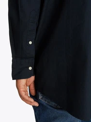 Tommy Hilfiger Big & Tall Hemd BT-FLEX POPLIN SOLID RF SHIRT-B nachtblau