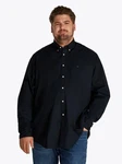 Tommy Hilfiger Big & Tall Hemd BT-FLEX POPLIN SOLID RF SHIRT-B nachtblau