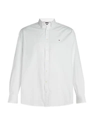Tommy Hilfiger Big & Tall Hemd BT-FLEX POPLIN SOLID RF SHIRT-B Weiß/Creme/Grau/Hellblau