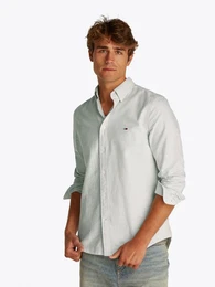 Langarmhemd TJM SLIM STRIPE OXFORD SHIRT EXT Mit Button-Down-Kragen