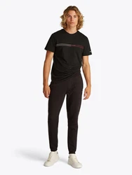 Tommy Jeans T-Shirt Schwarz/Dunkelrot/Grün/Bordeaux/Rot
